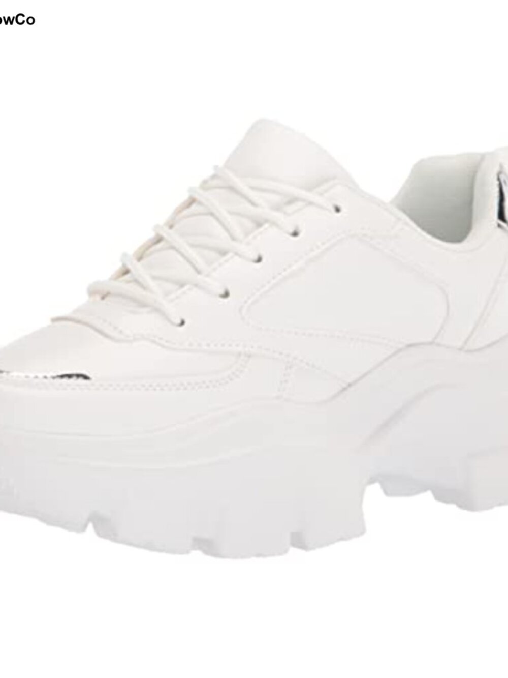 Chunky Platform Dad Sneakers Lace-Up Walking Shoes Lightweight